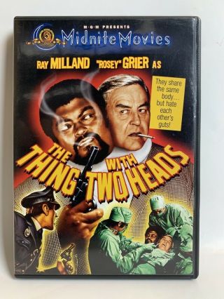 The Thing With Two Heads Rare Us Mgm Dvd Midnite Movies Cult 70s Horror Comedy
