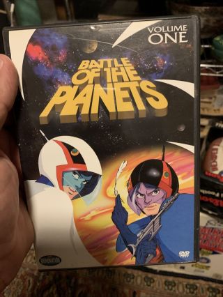 Battle Of The Planets Vol.  1 Dvd Rare 70s Anime G - Force Casey Kasem Volume One