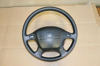 Rare Jdm 96 - 01 Honda Acura Integra Gsr Oem Srs Steering Wheel Leather B18c