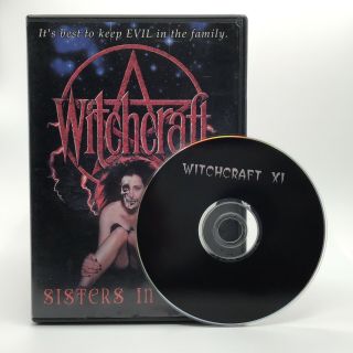 Witchcraft Xi Sisters In Blood (dvd) Disc Vg Rare Oop Horror