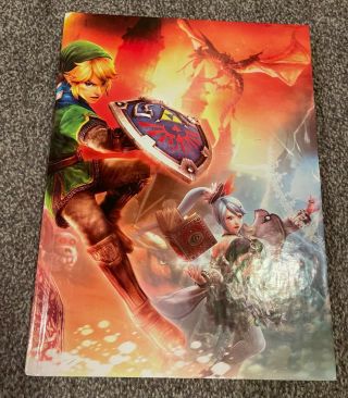 Legend Of Zelda Hyrule Warriors Prima Hardcover Edition Strategy Guide Rare