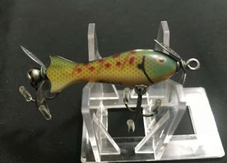 Vintage Heddon Tiny Spook 310 L W/ Gold Eye Fishing Lure