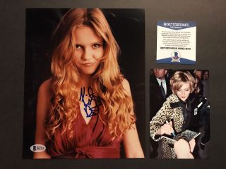 Kirsten Dunst Rare Autographed Signed 8x10 Photo Beckett Bas Cert Proof