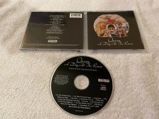 Queen A Day At The Races Hollywood Records Cd Remaster W/ Bonus Tracks Rare Oop