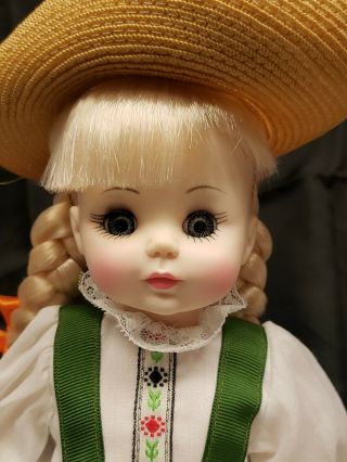1970’s 14 " Vintage Madame Alexander Heidi Doll All W Box