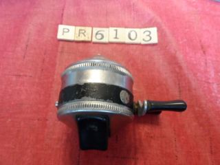 T6103 Pr Vintage Zebco 33 Fishing Reel Made In Usa With Metal Foot