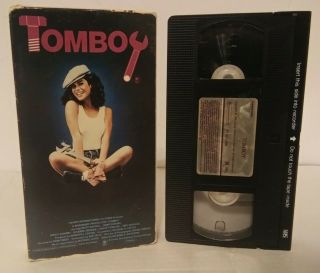 Tomboy Vhs Rare 80’s Sex Comedy 1985 Betsy Russell Rental.