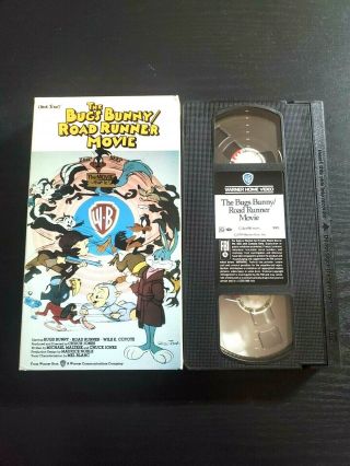 The Bugs Bunny Road Runner Movie (vhs,  1979) Rare,  Chuck Jones Warner Brother