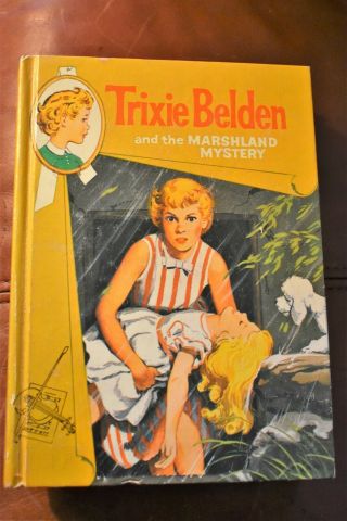 Trixie Belden And The Marshland Mystery By Kathryn Kenny 1962 Hc 10