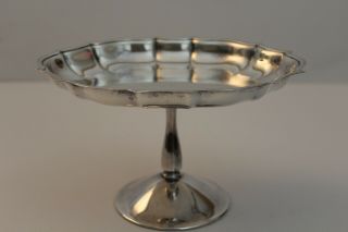 International Silver Co.  Chippendale Pedestal Serving Dish - Candy - Nuts