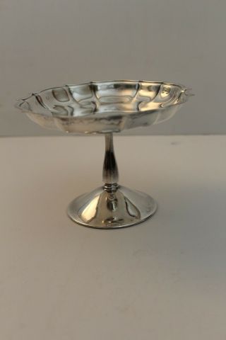 International Silver Co.  Chippendale Pedestal Serving Dish - Candy - Nuts 2