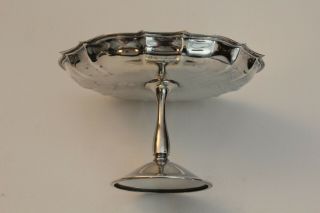 International Silver Co.  Chippendale Pedestal Serving Dish - Candy - Nuts 3