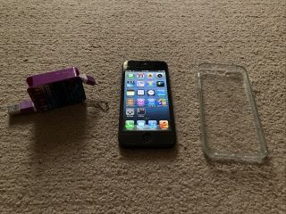 Apple Iphone 5 - 16gb - Black & Slate  (md654ll/a) Rare Ios 6.  1.  4