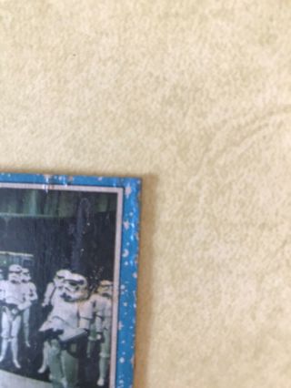 1977 TOPPS MEXICO STAR WARS TRADING CARD 62 Stormtroopers VERY RARE IN SPANISH 3