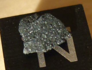 Meteorite Aguas Zarcas,  CM2,  2019 fall,  RARE,  Pre - rain,  Crusted fragment 3