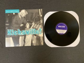 V/a Kicksville Vol.  2 Lp Rare Raw Rockabilly Acetates 2002 Norton Records