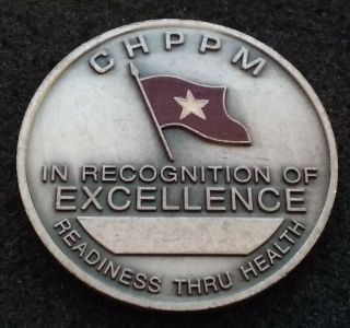 Rare 1 Star General Chppm Army Medic Promotion Prevention Medcom Challenge Coin
