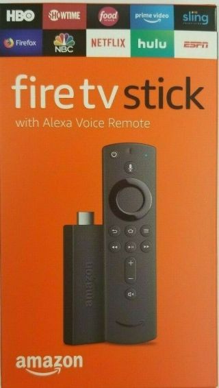 Amazon Fire Stick Hd 2019 W/ Gen Alexa Remote (2nd Gen) - Rarely