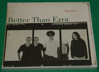 Better Than Ezra Rosealia Cd Ep 4 Tracks Rare 1995 Vg,  Fast
