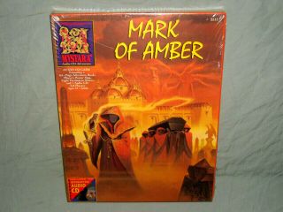 Ad&d Boxed Audio Cd Adventure Set - Mark Of Amber (rare In The Shrink Wrap)