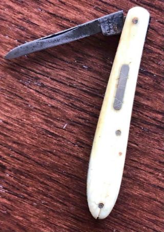 Old Vintage Antique E Wild & Sons Quill Knife