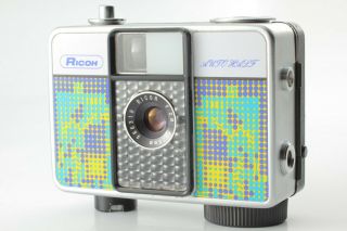 Rare [exc,  ] Ricoh Auto Half E Mosaic Pattern W/ 25mm F2.  8 From Japan 193