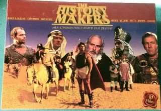 THE HISTORY MAKERS VHS Complete Box Set of 10 Documentary Videos ^VGC^ RARE 2