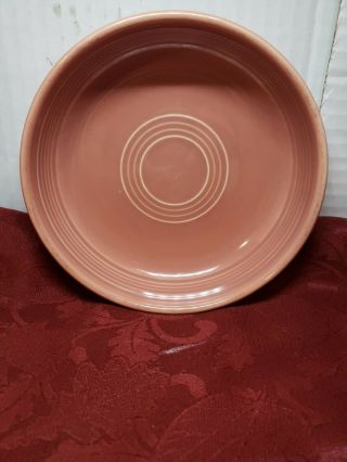 Vintage Antique Rare Fiesta Desert Soup Bowl Pink Rose 6 In Homer Laughlin