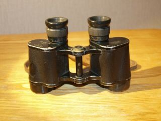 Rare Ww2 German Binoculars E,  Leitz Wetzlar 6x30