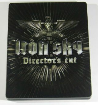 Iron Sky Blu - Ray Steelbook Usa With Booklet Oos/oop Ultra Rare