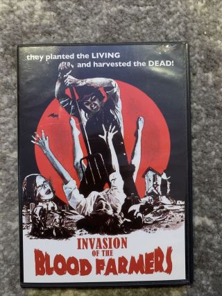 Invasion Of The Blood Farmers - Dvd Horror - Rare / Oop - Cheesy Flicks