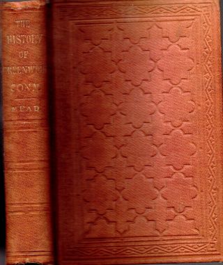 Very Rare 1857 1st History Greenwich Connecticut Fairfield County First Gift