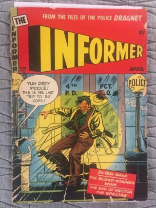 Rare 1954 Golden Age The Informer 1 Complete