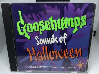 Goosebumps: Sounds Of Halloween Cd,  Complete,  Rare,  Out - Of - Print