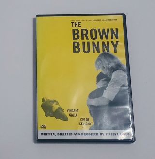The Brown Bunny Dvd,  Rare,  Oop,  Unrated,  Vincent Gallo,  Art House,  Vg