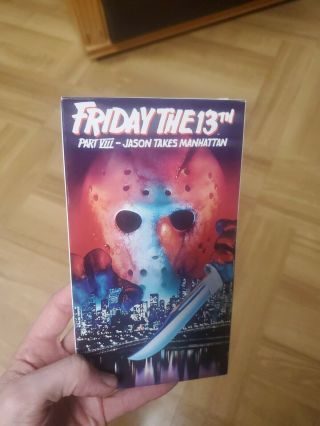 Friday The 13th - Part 8: Jason Takes Manhattan (vhs,  1994) Oop Rare Horror