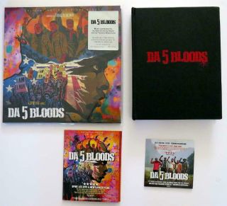 Da 5 Bloods Promo Fyc Dvd,  Soundtrack Lp,  Cd,  Hardcover Script Spike Lee Rare