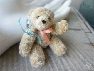 Vintage Miniature Bear Doll Hand Made In England Cotswold Museum Country Folk