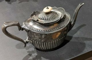 Antique/vintage Silver Plated Tea Pot (ep=bm,  Hwl Marked)