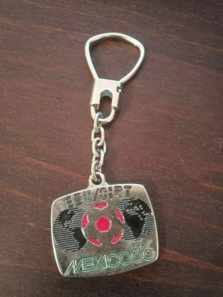 Mexico 1986 Fifa World Cup - Very Rare Vintage Keychain