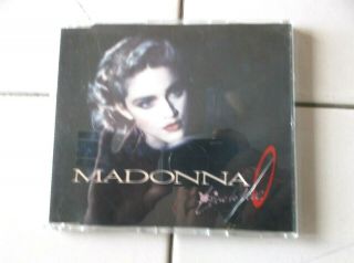 Madonna Live To Tell 3 Versions Rare Cd Single Edit Instrumental Made In Germany