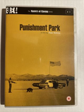 Punishment Park (dvd) Peter Watkins Eureka Masters Of Cinema Oop Rare