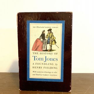 Rare Henry Fielding / The History Of Tom Jones A Foundling 1943 Library Edition