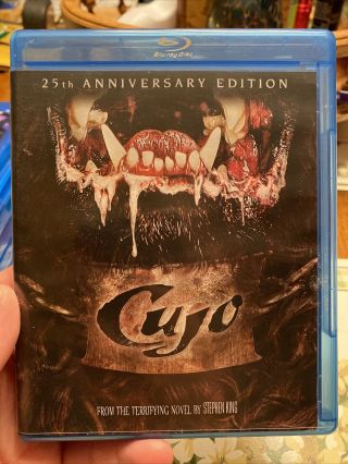 Cujo (blu Ray 1983) Rare Oop - Stephen King - Dee Wallace - Lionsgate