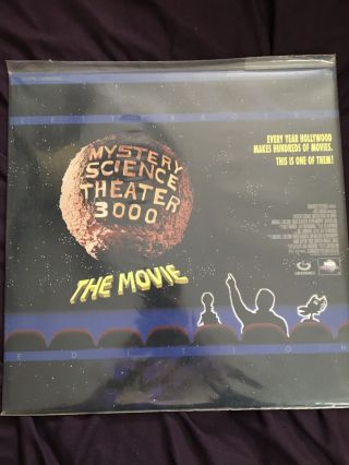 Mystery Science Theater 3000 The Movie Rare Laserdisc