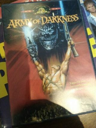 Army Of Darkness Dvd - Evil Dead Ntsc Region 3 Edition Rare - Mgm Hong Kong