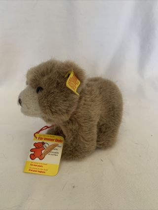 Vintage Steiff Browny Bear Miniature Plush 5 
