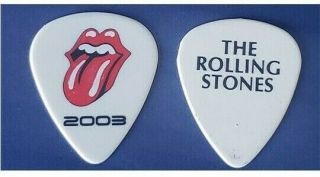 Rare Rolling Stones " Licks " 2003 Tour Guitar Pick