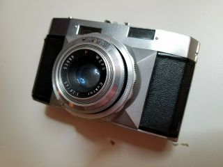 Wzfo Fenix Ii Vintage 35mm Rangefinder Camera Made In Poland 1960 - Rare