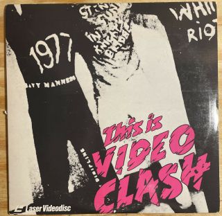 The Clash: This Is Video Clash Laserdisc - London Calling - Punk Rock - Rare